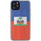 Haitian Flag Distressed iPhone 11 Pro Clear Case